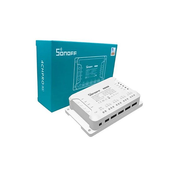 Interruptor Inteligente Wifi Sonoff 4CHPROR3 8800W