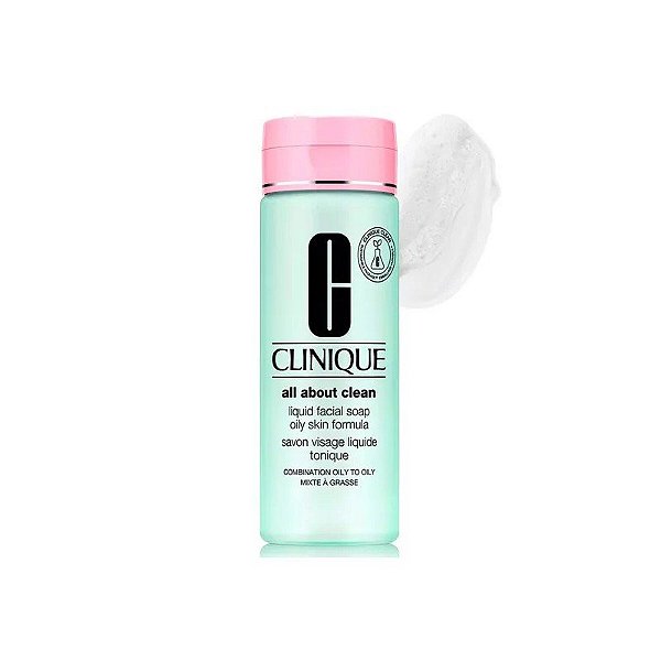Sabonete Líquido Facial Clinique Liquid Facial Soap Oily SKN KTWE01/6F39 200ML