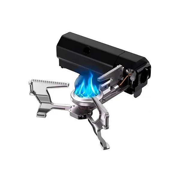 Fogareiro A Gás Smartfy FAP01 - Prata/Preto