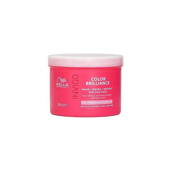 Máscara Capilar Wella Professional Invigo Color Brilliance - 500ML