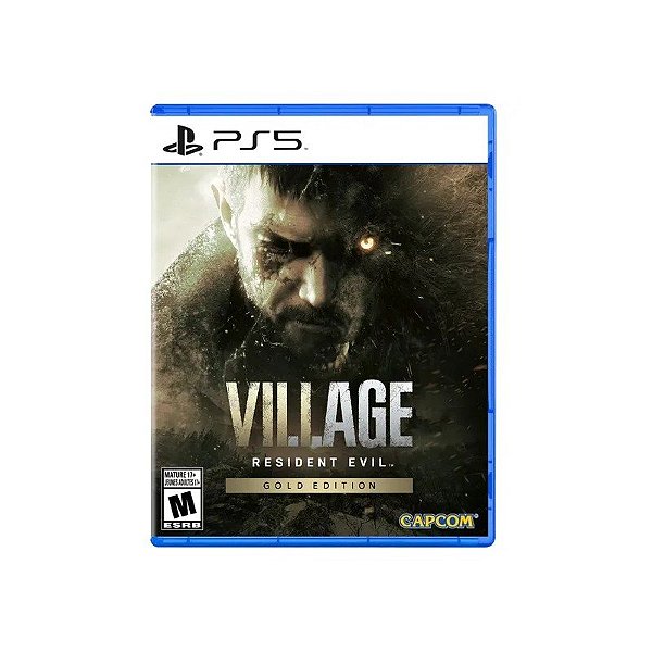 Jogo Resident Evil Village Edição Ouro - PS5