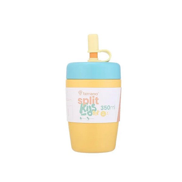 Copo Térmico Terrano Split Kids Pop - 350ML - Mostarda