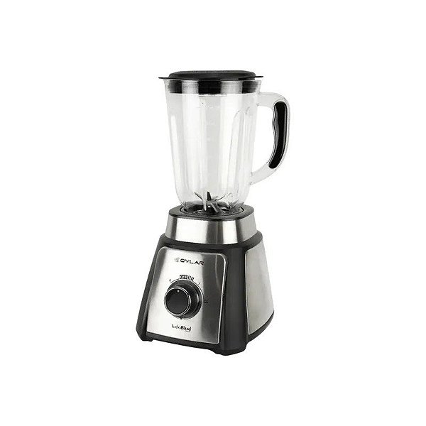 Liquidificador Qylar Turbo Blend QY-2002 1000W 110V 1.5L - Preto/Inox
