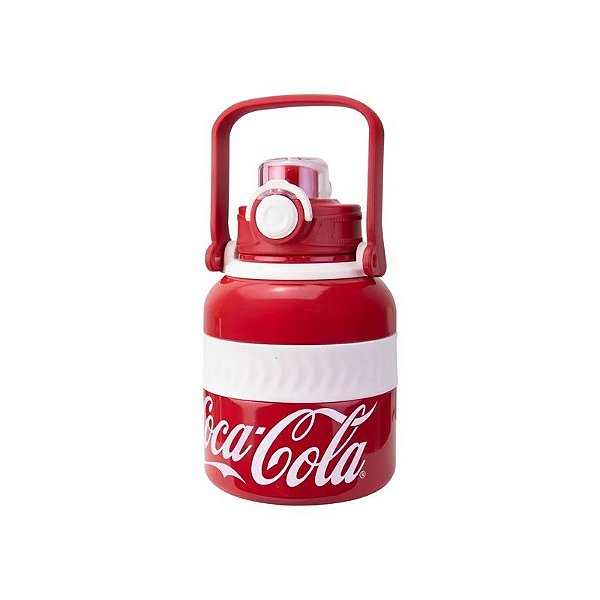 Garrafa Térmica Nonoo Haers Coca-Cola NS850R1 - Vermelho/Branco 850ml