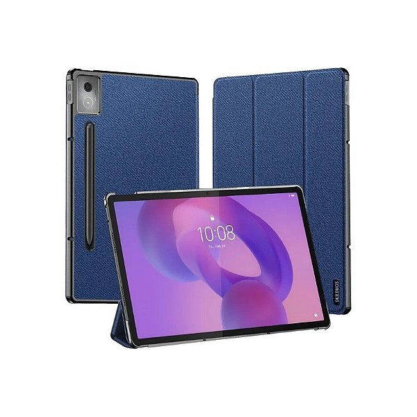 Estojo Protetor Dux Ducis Domo Series para Lenovo Idea Tab Pro 12,7" - Azul