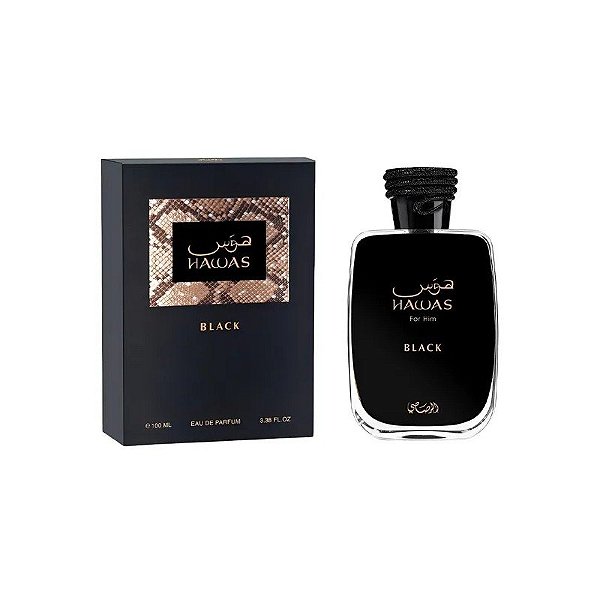 Perfume Rasasi Hawas Black Eau de Parfum - Masculino 100 ML