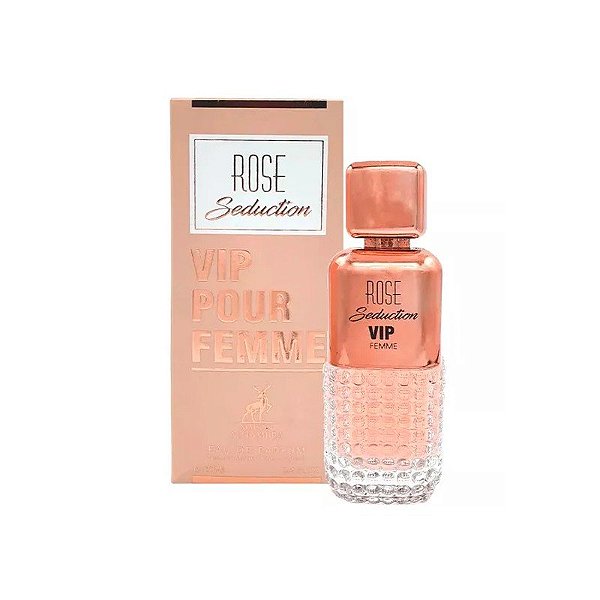 Perfume Maison Alhambra Rose Seduction Vip Pour Femme Eau de Parfum 100ML