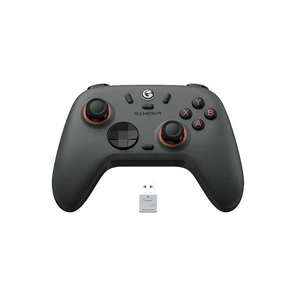 Controle Gamesir N2 Nova 2 Lite Wireless para Nintendo Switch/ PC/ Steam/ iOS/ Android - Cinza