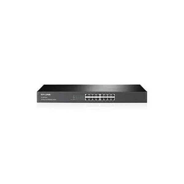 Switch Fast Ethernet Hub 16 Portas TP-Link TL-SF1016 Montável em Rack