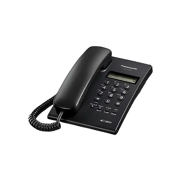 Telefone com Fio Panasonic KX-TSC73 - Preto