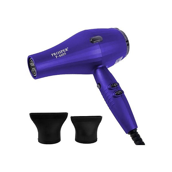 Secador de Cabelo Prosper P-6605 8.000 Watts 110V - 120 V~ 50/60 HZ - Roxo