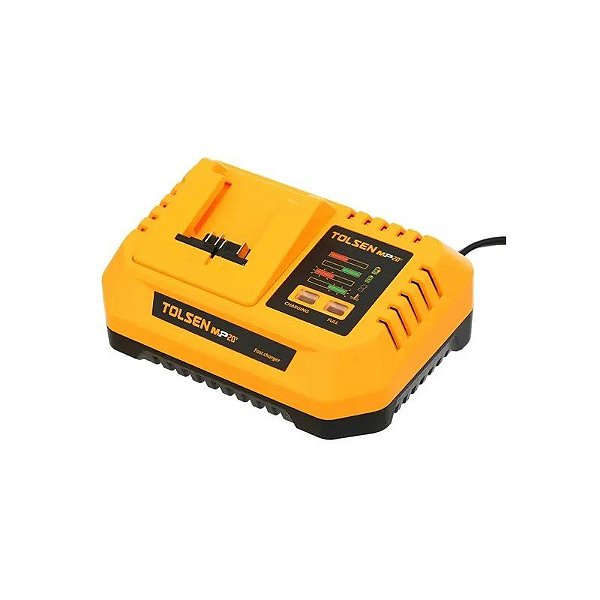 Carregador de Bateria para Ferramentas Tolsen 87486 20V