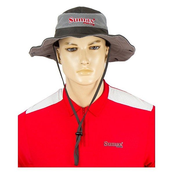 Chapéu Sumax com Proteção UV SB-2302G Cinza