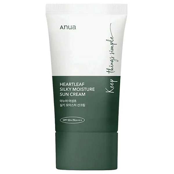 Protetor Solar Anua Heartleaf Silky Moisture FPS50+ PA - 50mL