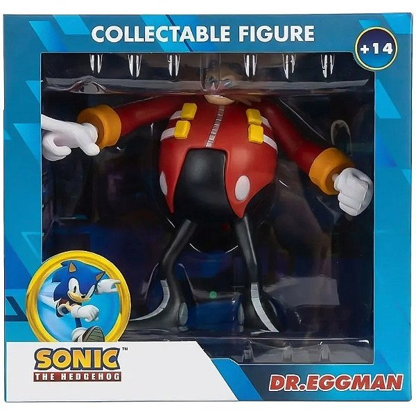 Boneco Dr. Eggman Sonic The Hedgehog IP Imaginarte - IP00897