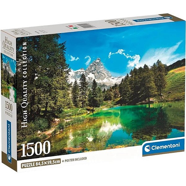 Quebra-cabeça Blue Lake High Quality Collection Clementoni - 31720 (1500 peças)