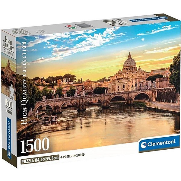 Quebra-Cabeça Rome High Quality Collection Clementoni - 31717 (1500 peças)