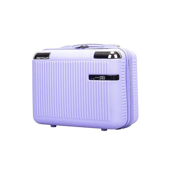Maletín Amenews Abs 14" Lila Claro
