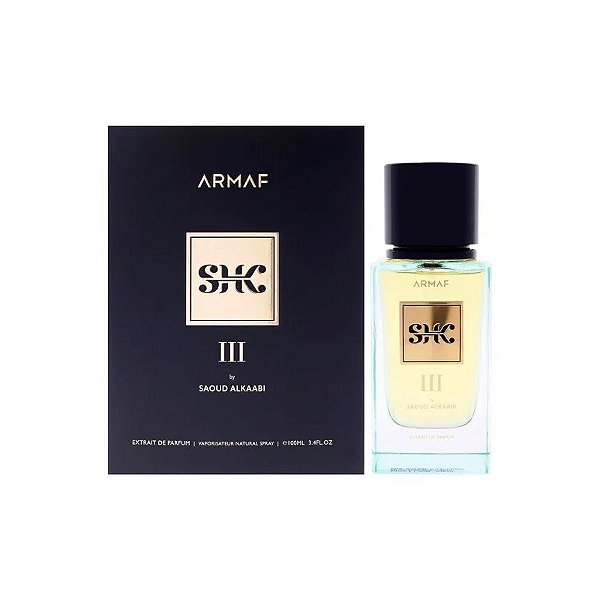 Perfume Armaf SHK III BY Saoud Al Kaabi Extrato de Perfume Masculino 100ML