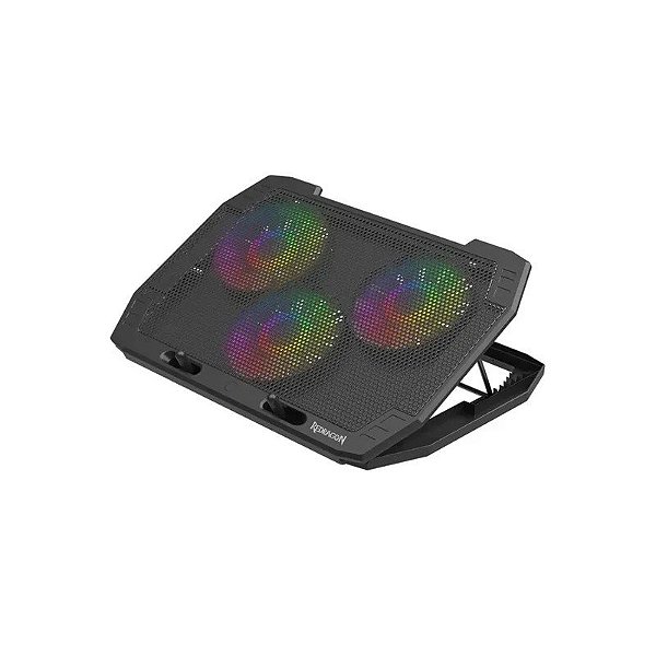 Cooler para Notebook Redragon GCP511 Ingrid RGB 17" - Preto