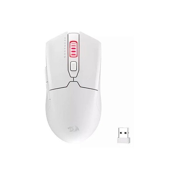Mouse Redragon Fyzu 26000 Dpi M995W - Branco
