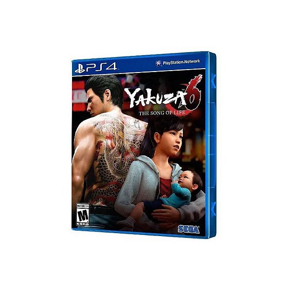 Jogo Yakuza 6: A Canção da Vida PS4