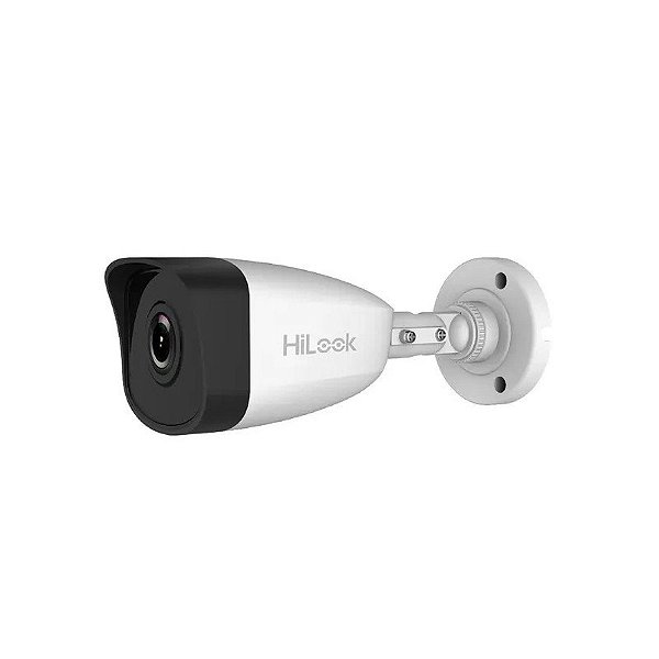 Marca de câmera de vigilância IPC-B121H objetiva tipo bala com lente de 2,8 mm e resolução 1080P para uso externo nas cores branco e preto