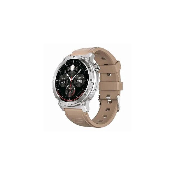 Relógio FTX R20-Svbe 57MM Andr/Ios/BT/Prata/Bege