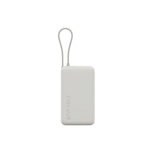 Carregador Portátil Xiaomi Power Bank 10000mAh 67W - Bege