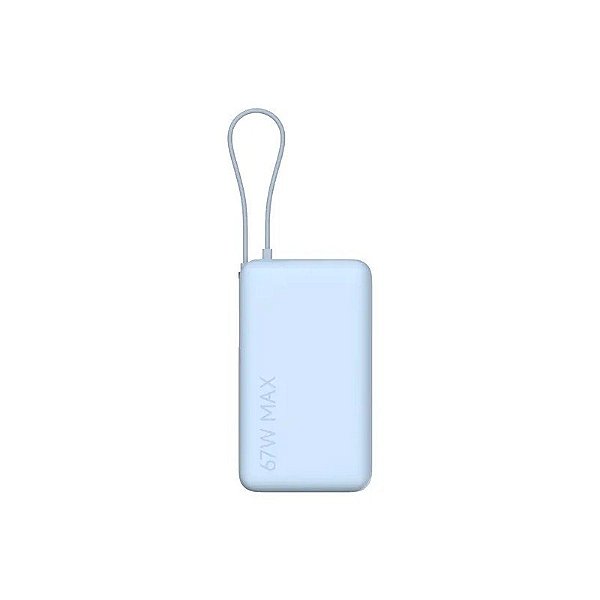 Carregador Portátil Xiaomi Power Bank 10000mAh 67W - Azul