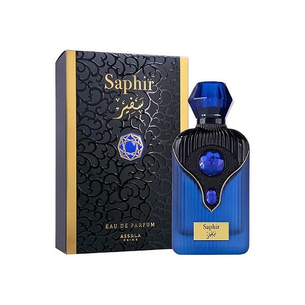 Perfume Assala Prime Saphir - Água de Perfume - Unissex - 100ML
