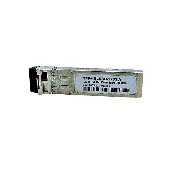 Transceptor F. M SFP+ 10G 60KM LC Bidi DDM TX1270-RX1330NM SLSSB-2733 A