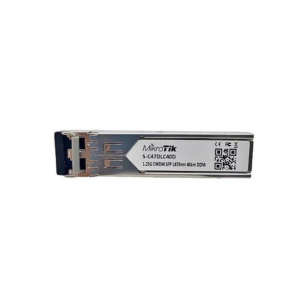 Mikrotik SFP CWDM Módulo de Compactação por Comprimento de Onda CWDM 1470NM LC a 40KM 1.25G SM