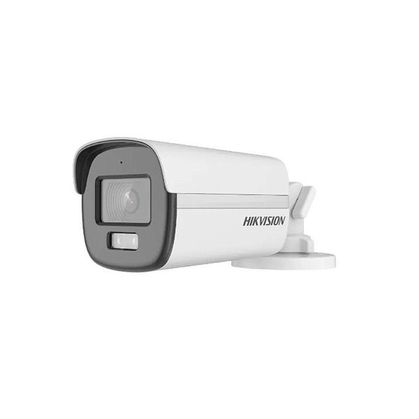 Câmera Híbrida Inteligente de 2 MP com Luz Colorvu e Suporte Fixo Tipo Bala