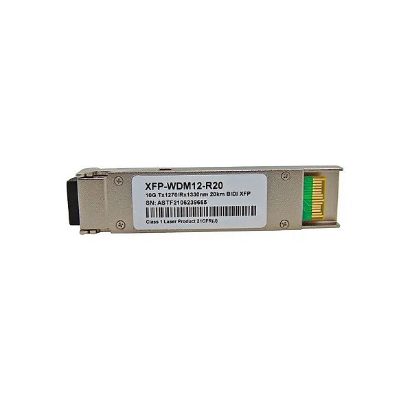 Cabo XFP 10G Bidi 20KM LC 1270-1330NM WDM12-R20