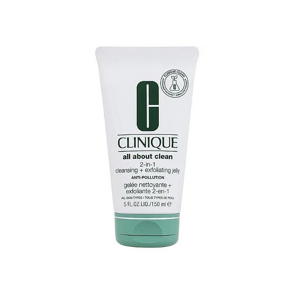 Limpador e Esfoliante Clinique All About Clean 2-em-1 Antipoluição - 150ml