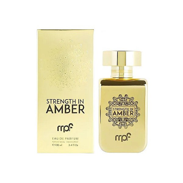 Perfume MPF Strength In Amber Eau de Parfum - Unissex 100ml