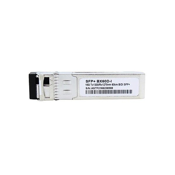 Módulo SFP+ F.M 10G 60KM LC Bidirecional TX1330-RX1270NM BX60D-I com Cisco