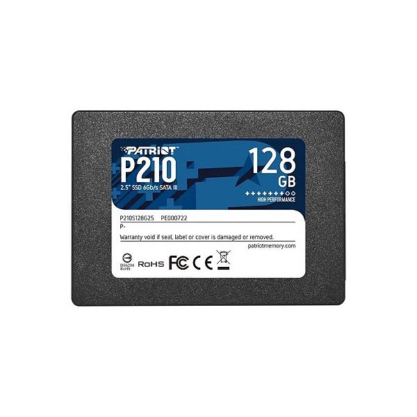 SSD 2,5 128GB Patriot P210 P210S128G25 450/350
