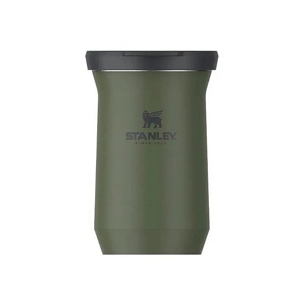 Caneca Stanley Tereré Verde - 200ML c/Capa Preto