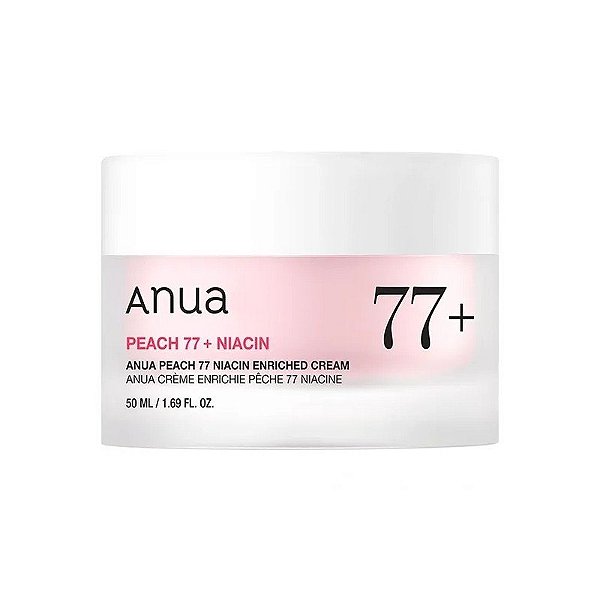 Creme Facial Hidratante Anua Peach 77 Niacina Enriquecido de 50 ML