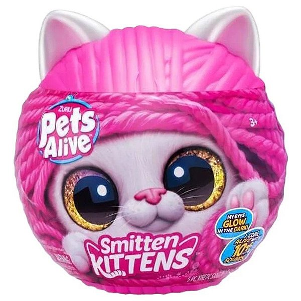 Gato de Estimação Vivo ZURU PETS ALIVE SMITTEN KITTENS 9541