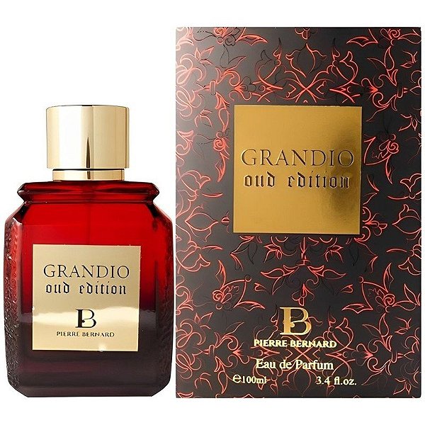 Perfume Pierre Bernard Grandio Oud Edition EDP 100mL - Unissex