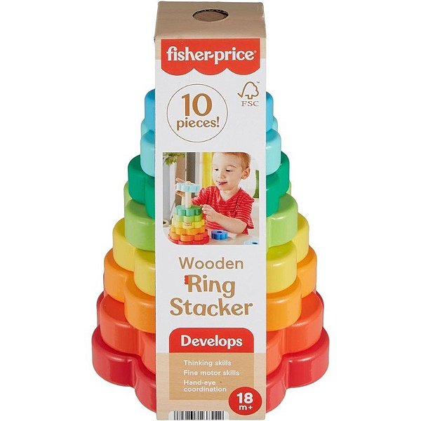 Pirâmide de Aros Fisher Price - HXT77