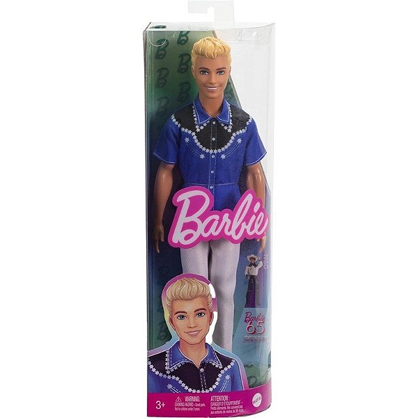 Boneco Ken Barbie Fashion Mattel - HRH25
