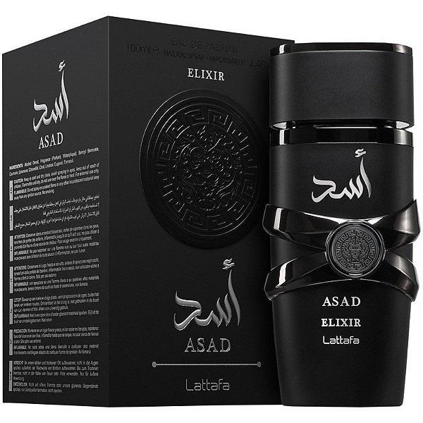 Perfume Lattafa Asad Elixir EDP 100mL - Masculino