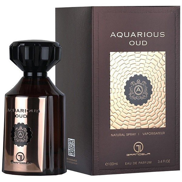 Perfume Grandeur Aquarious Oud EDP 100mL – Unissex