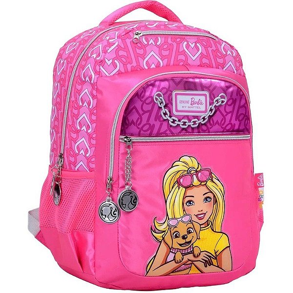 Mochila Infantil Barbie Rosa Mattel - 71639