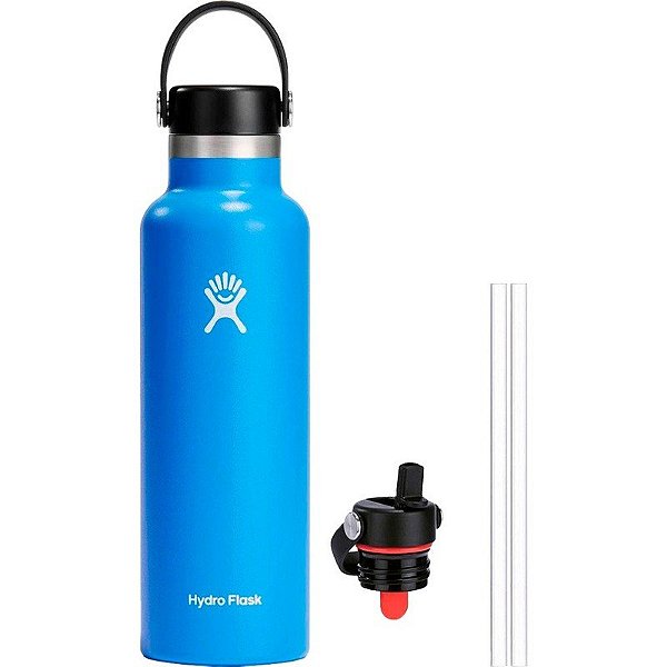 Botella Térmica Hydro Flask S24SX415 709mL + Tapa SFS001 - Azul Claro