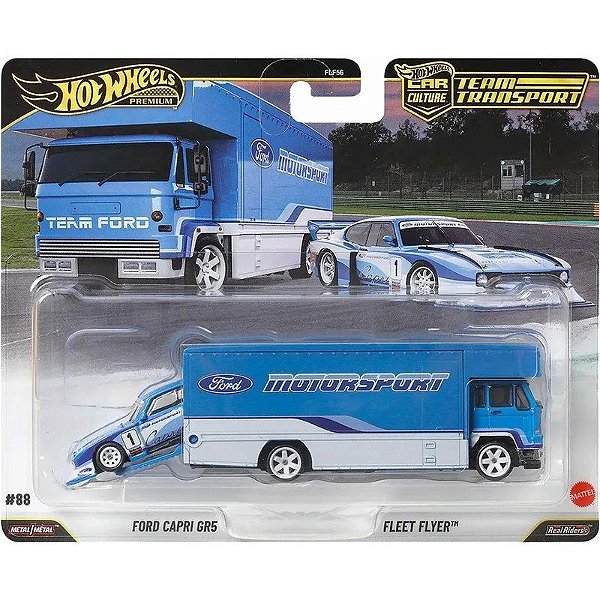 Carro Ford Capri Gr5 Fleet Flyer Hot Wheels Premium Mattel - FLF56/JHX89